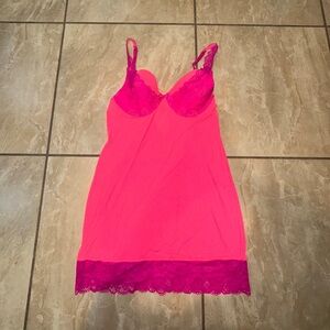 Pink Y2K Victoria Secret Lace Lingerie Size 36C